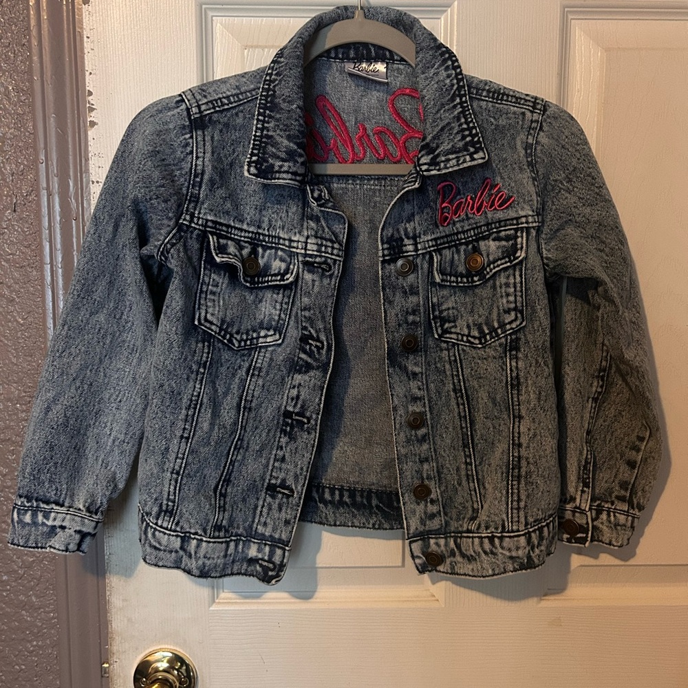 Barbie Denim Jacket Girls Medium special edition